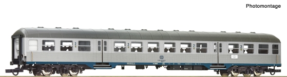 Roco 6200165 - H0 - Nahverkehrswagen 2. Kl. Silberling, DB, Ep. IV - Wagen 1